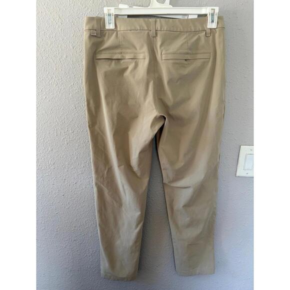 Men's Lululemon ABC Classic-Fit Trouser 32in Warpstreme in Trench Beige size 33. - Picture 4 of 8